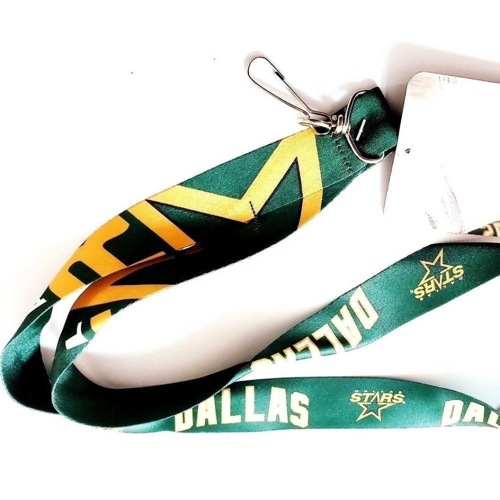 DALLAS STARS 2 SIDED LANYARD WITH CLIP